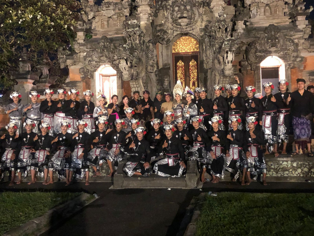 Sanggar Sabda Murti Mewakili Baleganjur Duta Kabupaten Badung di Pesta Kesenian Bali ( PKB )